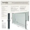 tectake® Doppel-Seitenmarkise 200 x 600 cm ausziehbar, mit Produktbild-Vorschau 5