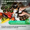 Green Harvest Kit de graines de légumes 20 variétés, 20 Voir les images du produit 3