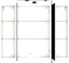 Badmöbel LED Spiegelschrank 80 cm ARLON-03 in weiß BxHxT: Produktbild-Vorschau 2