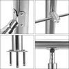 SWANEW Geländer Treppengeländer Ø 42mm Edelstahl Handlauf Produktbild-Vorschau 9