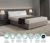 DoubleDry Spannbettlaken Jersey 180x200cm - 100% Baumwolle Produktbild-Vorschau 4