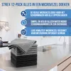 Strex Microvezeldoekjes - 12 Stuks 30 x 30 cm - Wasbaar - Productafbeelding-voorbeeld 2