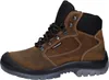 A side view of a brown work boot. Produktbild-Vorschau