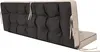 A tufted cushion, likely for outdoor furniture, shown from a side-angle. Náhled obrázku produktu