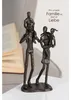 Gilde sculptuur, "Familie", afbeelding van een gezin, Productafbeelding-voorbeeld 2
