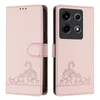 Leder Hülle für Infinix Note 30 VIP Süße Katze Flip Case Produktbild-Vorschau 2