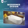 VBChome Eckbadewanne Acryl 170x75cm Set Schürze Siphon Produktbild-Vorschau 11