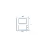 DeLOCK Easy 45, Weiß, Kunststoff, Polycarbonat (PC), Produktbild-Vorschau 3