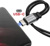 Swissten, USB-C 2in1 Audio & Ladung Splitter Nylon, Schwarz Produktbild-Vorschau 3