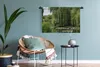 MuchoWow® Wandteppich Wandbehang Seerosen im Wasser mit Produktbild-Vorschau 5