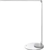 A modern silver and white LED desk lamp on a white background. Anteprima dell’immagine prodotto