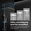 JOHO RVS douchesysteem met regendouche zonder kraan, 35x25 Productafbeelding-voorbeeld 8