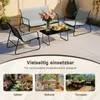 Ensemble de mobilier de jardin pour 4 personnes, ensemble Voir les images du produit 5