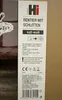 A close-up of a product label on a cardboard box. Produktbild-Vorschau