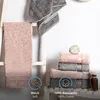 Komfortec 4er Duschtücher 70x140 cm Set aus 100% Baumwolle, Produktbild-Vorschau 2