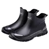 Regenstiefel Outdoor Rutschfeste Regenschuhe Schwarz Größe: Produktbild-Vorschau 1
