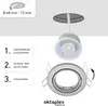 6er Set Oktaplex Einbaustrahler schwenkbar 3-Step dimmbar Produktbild-Vorschau 5