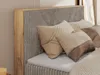 Kontinentální postel WOOD CLASSIC KING se dvěma úrovněmi Náhled obrázku produktu 4
