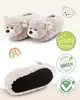 NICI Hausschuhe Bär Finni Gr. 40-43 (L) - grau - Warme Produktbild-Vorschau 5