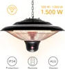 Trotec IR 1500 SC Heizstrahler, Deckengerät, 1500 Watt, 3 Produktbild-Vorschau 4