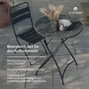 Blumfeldt Bistrotisch Mit Stühlen – 60 cm Rund Klappbar, Produktbild-Vorschau 2