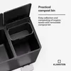 Klarstein EcoVista, odpadkový koš s kompostérem, 40 l + 3 Náhled obrázku produktu 4
