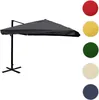 Gastronomie-Ampelschirm HWC-A96, Sonnenschirm, 3x4m (Ø5m) Produktbild-Vorschau 8