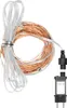 LED Kupferdraht Lichterkette 20 Meter IP65 wasserdicht 200 Produktbild-Vorschau 3