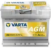VARTA A8 Silver Dynamic AGM 12V 60Ah 680A Batteria per auto Anteprima dell’immagine prodotto 6