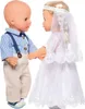 Heless puppenkleidung Hochzeitsanzug mit Fliege 28-35 cm Produktbild-Vorschau 3