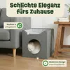 Katzenhöhle Katzenhaus Katzenbett zooprinz Leo | Plüsch | Produktbild-Vorschau 6