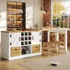 Îlot de cuisine extensible à 360°, table de salle à manger Voir les images du produit 2