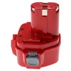 EXTENSILO 2x Akku kompatibel mit Makita 6217DWDE, 6216DWFE, Produktbild-Vorschau 4
