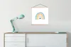 MuchoWow® Textilposter Regenbogen - Mädchen - Jungen - Herz Produktbild-Vorschau 3