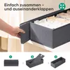 Aufbewahrungsbox Set aus Vliesstoff – faltbarer Schubladen Produktbild-Vorschau 5