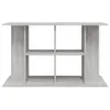 vidaXL Support pour aquarium Gris Sonoma 100x40x60 cm Bois Voir les images du produit 4