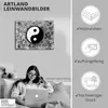 ARTland Leinwandbild Ying & Yang_sw Größe: 80x60 cm Produktbild-Vorschau 3