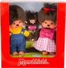 Monchhichi rodinný set chlapec dívka a dítě 20cm Náhled obrázku produktu 2