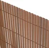 A close-up view of a brown PVC privacy screen. Anteprima dell’immagine prodotto