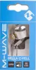 M-wave Bella C-yell Fahrradklingel Silber  Silber One Size Produktbild-Vorschau 2