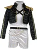 Set di costumi da Kpop Golden Hunter per bambini con giacca Anteprima dell’immagine prodotto 4