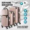 Monzana Set Valigie Rigide 4pz con Beauty Case incl. Anteprima dell’immagine prodotto 7
