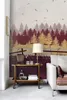 Coloray Fototapete 290x290 cm An Einer Wand Latex Produktbild-Vorschau 1