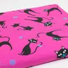 Kirschkernkissen 30 x 20 cm, Katzen-pink. Als Wärmekissen & Produktbild-Vorschau 2