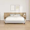 Tête de lit avec armoire avec tiroir 3 pcs Chêne artisanal Voir les images du produit 2