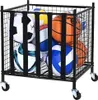 Carrello in acciaio per riporre palloni e attrezzature Anteprima dell’immagine prodotto 1