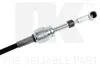 Schaltseil von NK (9323010) Seilzug Schaltgetriebe Produktbild-Vorschau 3