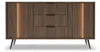 Sideboard Kommode LUPO 153 cm Eiche Dunin 3 Schubladen 2 Produktbild-Vorschau 5
