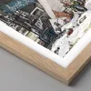 Gerahmtes Poster - Rahmen in heller Eiche - Jungvermählten Produktbild-Vorschau 2
