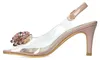 Misstyl by Laura Vita Damen Sandalette Blüte Slingback Produktbild-Vorschau 2